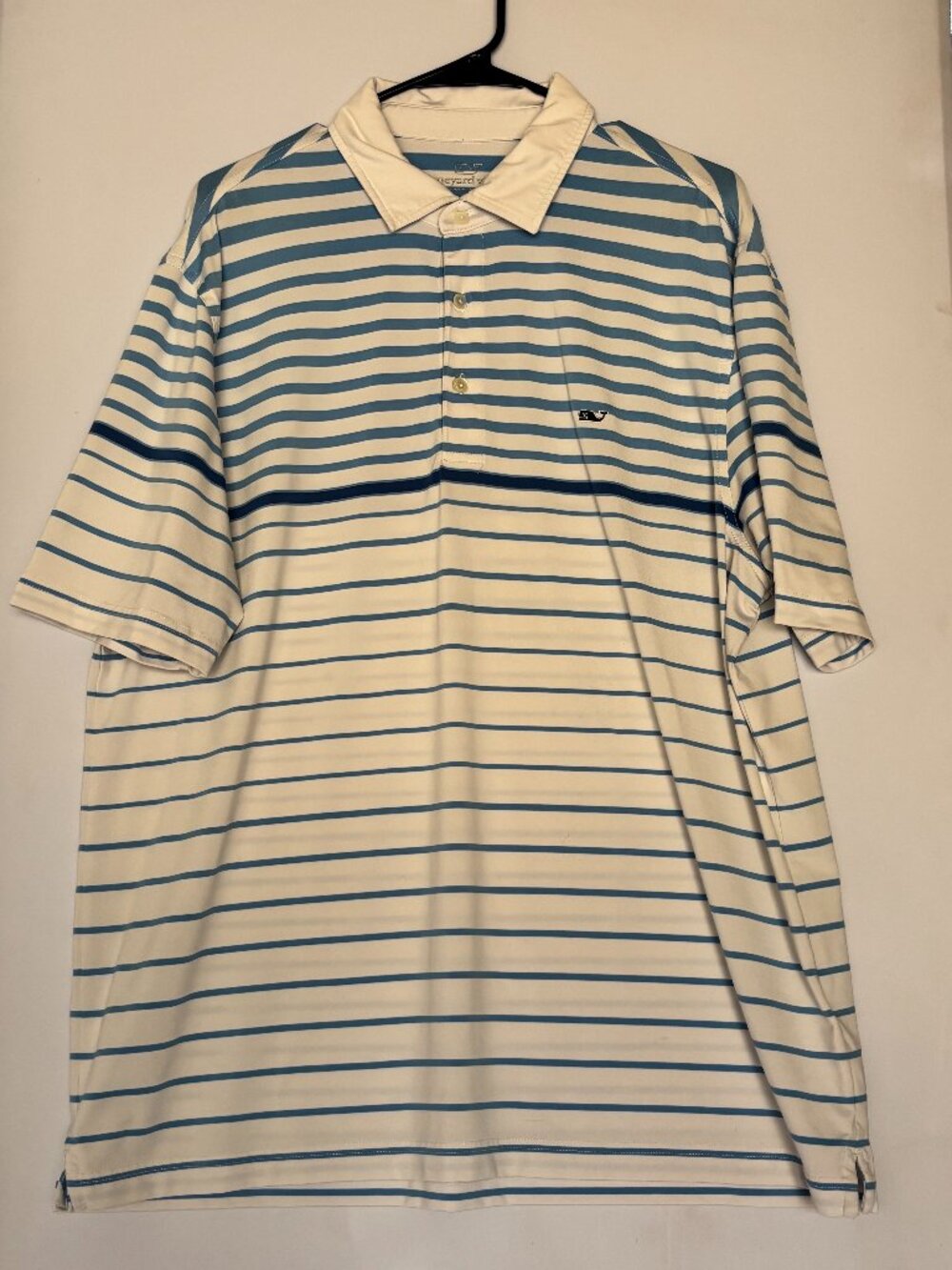 Vineyard Vines Striped Golf Polo Short Sleeve Shirt